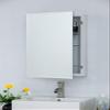 Bellaterra Home 808909 Bellaterra Mirrored Medicine Cabinet, 26" by 17" view 3