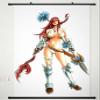 Fairy Tail Wall Scroll Poster Fabric Painting for Anime Erza Scarlet 172 L view 1