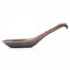 Black Ceramic Japanese Soup Spoon view 2