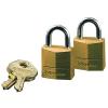 Master Lock 120D 3/4" Brass Padlock view 1