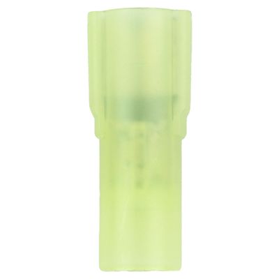 Terminal, Female Disconnect, 12-10 Gauge, Nylon-Filled, 0.250 Inch: Durable Design for Secure Connections