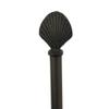 Handcrafted Nautical Decor Cast Iron Seashell Paper Towel Holder 16" - Decorative Sea Shell - Beach Kitche view 4