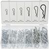 150 Pc Hair Pin Retainer Assortment Set Cotter Clip Kit view 1