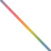 Konishi Ribbon KR3571-6MM-0 Rainbow Pattern, Double Satin Ribbon, 0.2 inch (6 mm) Width x 98.4 ft (30 m) Roll view 1