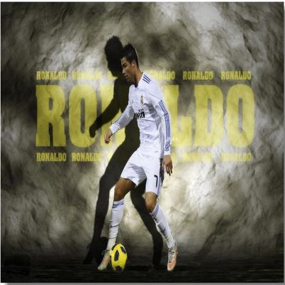 Custom Poster Nice BedroomDecor Fashion Well Design Cristiano Ronaldo CR 7 9 wall paper 50x76cm