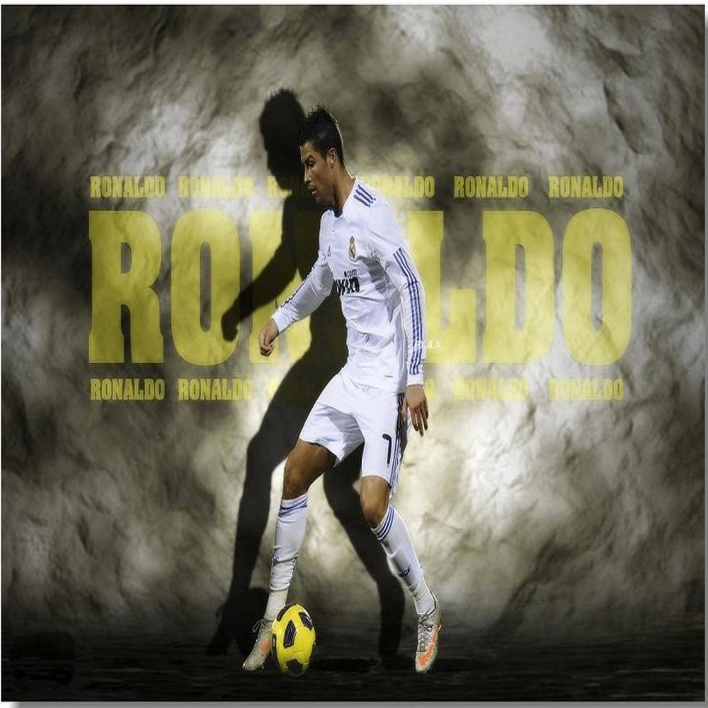 Custom Poster Nice BedroomDecor Fashion Well Design Cristiano Ronaldo CR 7 9 wall paper 50x76cm