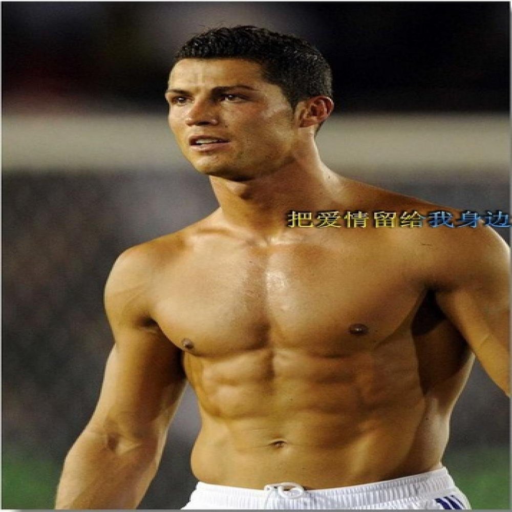 Custom Poster Nice Bedroom Decor Fashion Well Design Cristiano Ronaldo Wall paper 50x76cm