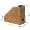 Kouboo 1060081 La Jolla Rattan Magazine File, Honey-Brown view 4