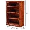 FOREST DESIGNS Traditional Alder Bookcase: 30W X 84H X 13D Antique Alder view 2
