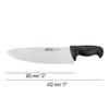 Arcos Series 2900-chef Knife-Blade Nitrum (11.81 Inches) -Handle Polypropylene Colour, 18/8 Stainless Steel, Black, 300 mm view 2