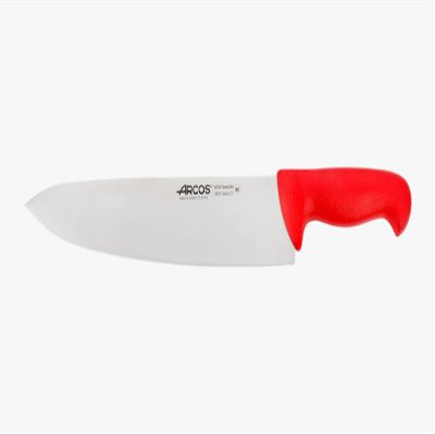 Arcos Series 2900-chef Knife-Blade Nitrum (11.81 Inches) -Handle Polypropylene Colour, 18/8 Stainless Steel, red, 300 mm