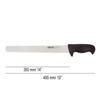 ARCOS Series 2900-slicing ham Knife-Blade Nitrum (13.78 Inches) -Handle Polypropylene Colour, 18/8 Stainless Steel, Black, 350 mm view 2