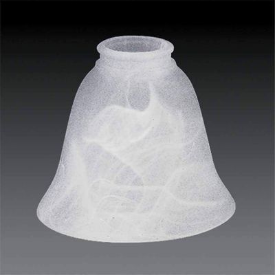 VOLUME LIGHTING GS-155 4 3/4" Bell-Shaped Alabaster Glass