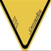 CROSSWALKS Sasquatch Crossing 12" X 12" Aluminum Sign (X384) view 3