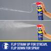 WD-40 Original Formula, Multi-Use Product, EZ-REACH Flexible Straw, 14.4 OZ [6-Pack] view 3