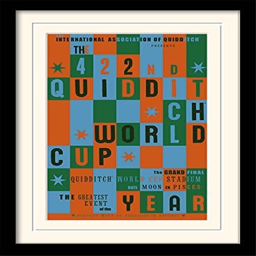 Harry Potter Mounted and Framed Print, 30 x 40 cm