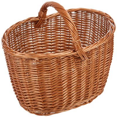 Wicker Log Basket Model Code: c1550110 Brand: Garden Friend.