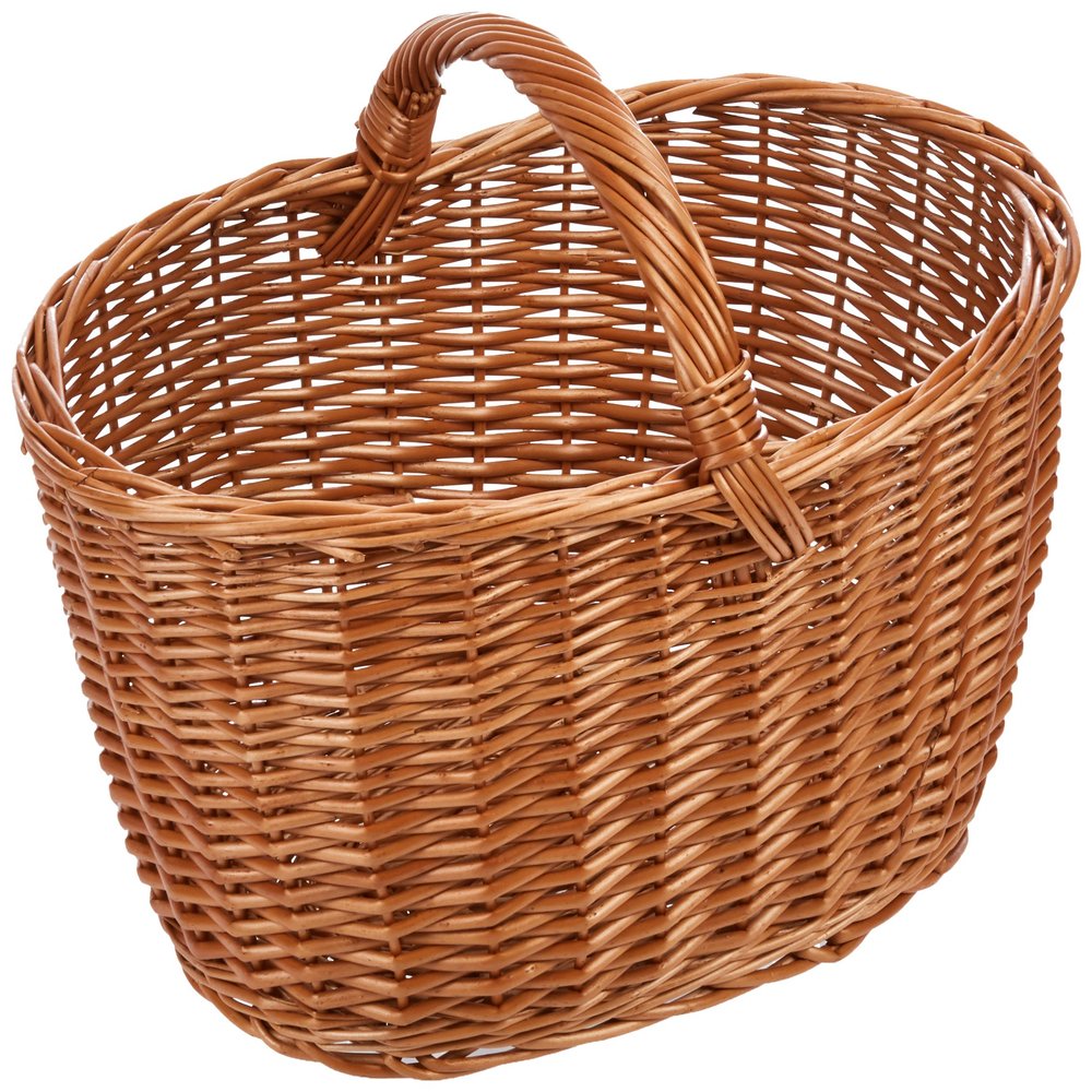 Wicker Log Basket Model Code: c1550110 Brand: Garden Friend.