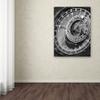 Trademark Fine Art Astronomic Watch Prague 11 by Moises Levy, 18x24-Inch view 3