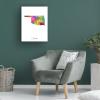 Trademark Fine Art Oklahoma Map by Michael Tompsett, 18x24-Inch view 4