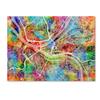 Trademark Fine Art Pittsburgh Pennsylvania Street Map by Michael Tompsett, 18x24-Inch view 1