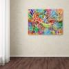 Trademark Fine Art Pittsburgh Pennsylvania Street Map by Michael Tompsett, 18x24-Inch view 3