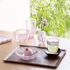 Aderia Tsugaru Vidro F-71662 Vase, Pink, Maximum Diameter 2.8 x Height 2.6 inches (7 x 6.5 cm), Flower Traveling Cherry Blossom Sink, Single Wheel Insert, 1 Box, Made in Japan view 2