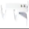 Urbanest Long Double Drapery Curtain Window Rod Bracket Holder, Up to 1.25" - Glossy White, 1 Piece view 4