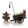 Department 56 Accessory MARKET FISH MONGER & CART Porcelain Chelsea Dickens Village 58149 view 2