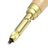 INNETOC Adjustable Japanese Screw Hole Punch Bookbinding Tool,Paper Punch,Craft Punches,6 Tip Sizes 1.5,2,2.5,3,3.5,4mm, Wood Handle view 3