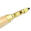 INNETOC Adjustable Japanese Screw Hole Punch Bookbinding Tool,Paper Punch,Craft Punches,6 Tip Sizes 1.5,2,2.5,3,3.5,4mm, Wood Handle view 4