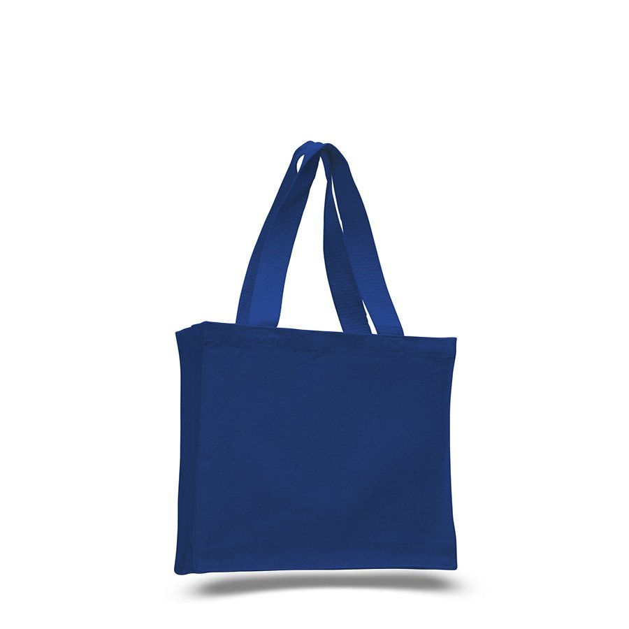 3 Dozen (Pack of 36) - Cotton Canvas Book Bag Gusset (Royal, 36)