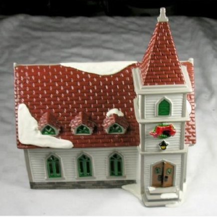 Shady Oak Church Starter Set by Department 56