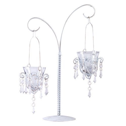 15 WEDDING HANGING VOTIVE CANDLE CENTERPIECES 17" TALL by GiftsForHimOrHer