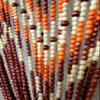 BeadedString Natural Wood and Bamboo Beaded Curtain-77 in high-Provence view 1