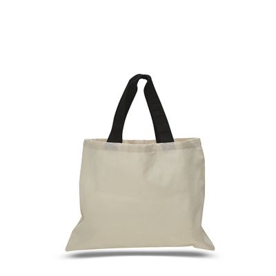 3 Dozen (Pack of 36) - Economical Tote Bag (Black, 36)