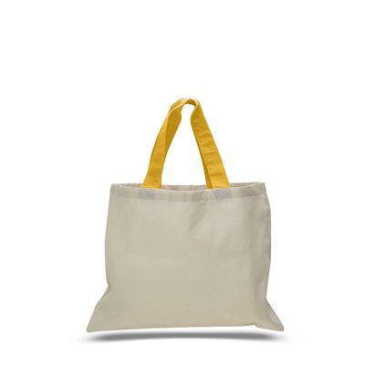 3 Dozen (Pack of 36) - Economical Tote Bag (Gold, 36)