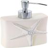 Avanti Linens - Lotion Pump/Soap Dispenser, Countertop Accessories, Seashell Inspired Bathroom Decor, Guest Bathroom Essentials (Sequin Shells Collection) view 1