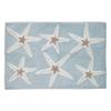 Avanti Linens - Bath Mat, Cotton Bath Rug, Guest Bathroom Essentials, Seashell Inspired Home Decor (Sequin Shells Collection, 20" x 30") view 1