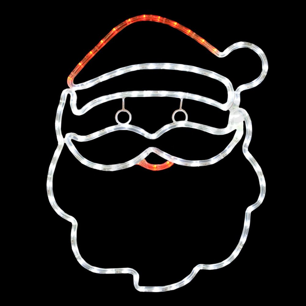 Mountain Motifs Led Window Santa