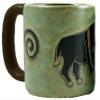 Mara Stoneware Mug - Pueblo Buffalo - 16 oz view 1