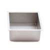 Decora Square Professional Anodized Aluminium Pan, Silver, 43 x 43 x 10.5 cm view 1
