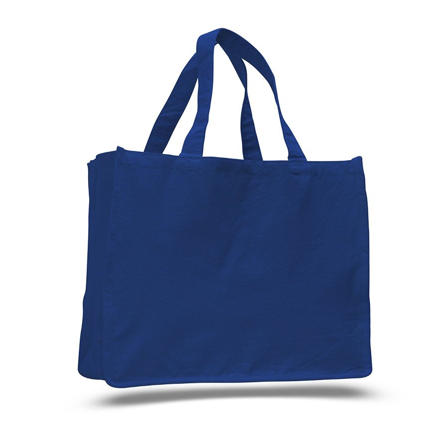 4 Dozen (Pack of 48) - Jumbo Shopper Gusset (Royal, 48)