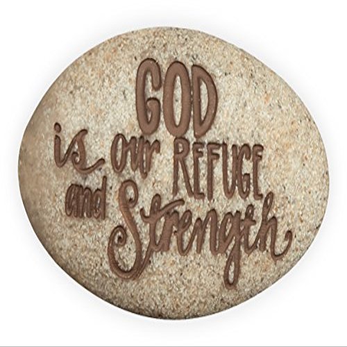 Angelstar 17125P Psalm 46:1 Pocket Stone, 2" by AngelStar