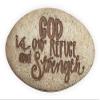 Angelstar 17125P Psalm 46:1 Pocket Stone, 2" by AngelStar view 1