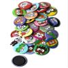 27 Pack - Cute Animals Cartoon Refrigerator Magnets - 1 Inch Round view 1
