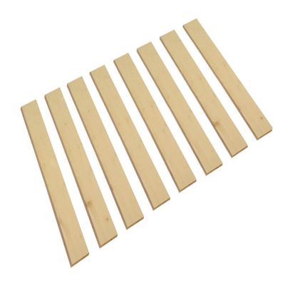 The Furniture Cove Full Size Custom Width Detached Bed Slats - Choose the width you need - Help support your box spring and mattress (53.75" Wide)