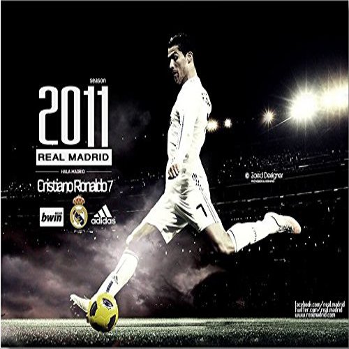 Custom Poster Nice BedroomDecor Fashion Well Design Cristiano Ronaldo CR 7 9 wall paper