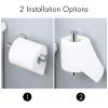 KES Toilet Paper Holder SUS 304 Stainless Steel Storage Rustproof Bathroom Paper Towel Dispenser Tissue Roll Hanger Contemporary Style Wall Mount, Polished Finish, A2175S12 view 4