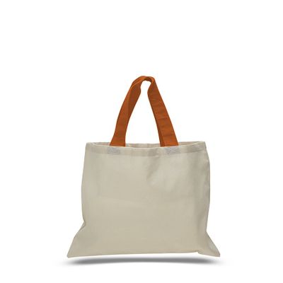 6 Dozen (Pack of 72) - Economical Tote Bag (Texas Orange, 72)